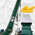 สายพานลำเลียงยาง PVC PU ขนาด 550 มม. สำหรับงานลำเลียงเมล็ดข้าวโพด
