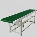 สายพานลำเลียง PVC ความยาว 2 เมตร สำหรับงานลำเลียงชิ้นงานในโรงงาน