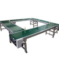 สายพานลำเลียง PVC รุ่น HP107 ขนาด 2 เมตร สำหรับงานขนส่งวัสดุ