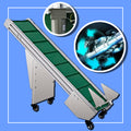 สายพานลำเลียง PVC PU ขนาดเล็ก สำหรับงานลำเลียงในโรงงานและคลังสินค