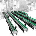 สายพานลำเลียงสแตนเลส Flat Top Chain Plate สำหรับงานลำเลียงเครื่อง