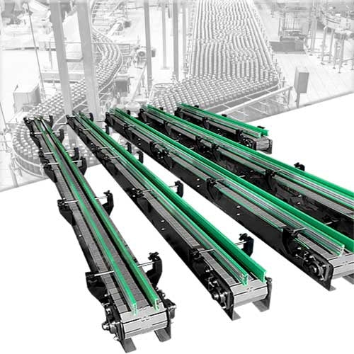 สายพานลำเลียงสแตนเลส Flat Top Chain Plate สำหรับงานลำเลียงเครื่อง