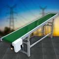 สายพานลำเลียงไฟฟ้าสายพาน PVC ปรับขนาดได้สำหรับงานลำเลียงสินค้า
